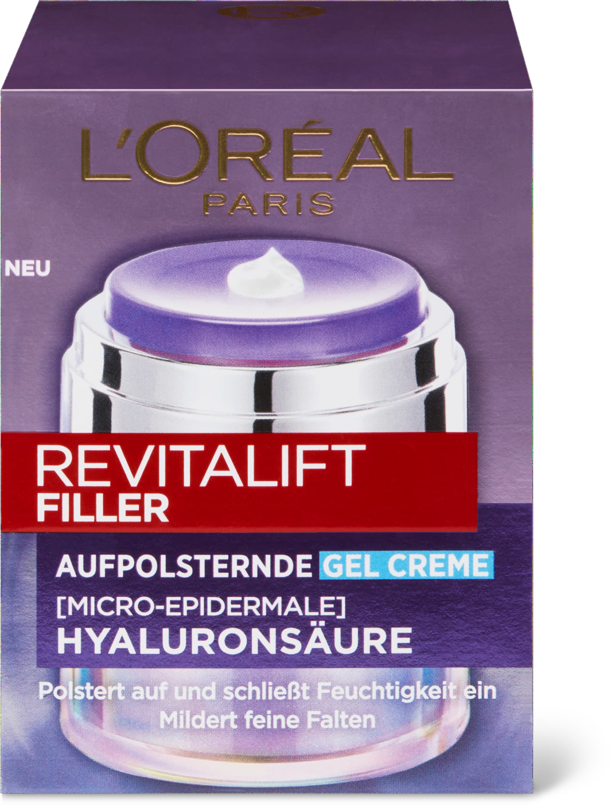Aufpolsternde Gel Creme